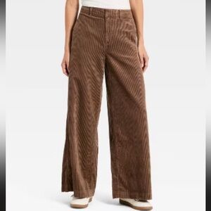 Universal Thread Women's Wide Leg Brown Pants